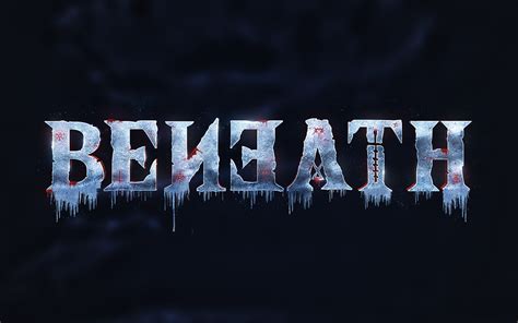 Horror Game Logo - Beneath on Behance