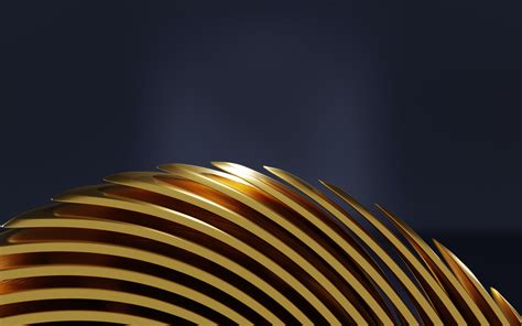 Gold Object Shapes Abstract 8k Wallpaper,HD Abstract Wallpapers,4k Wallpapers,Images,Backgrounds ...