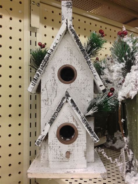 1000+ images about CHRISTMAS - BIRDHOUSE on Pinterest | Ornaments, Birds and Burlap christmas ...