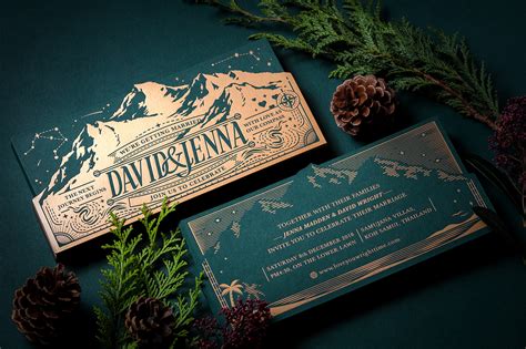 D&J WEDDING CARD on Behance