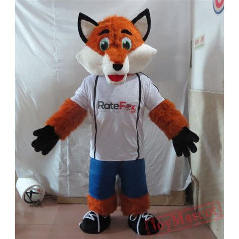 Sports Style Fox Mascot Costume Adult Fox Mascot