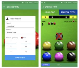 Snooker scoring apps: 3 options for Android and Apple | Snooker Spot