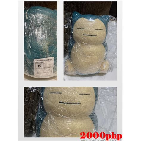 SNORLAX Plushie, Hobbies & Toys, Toys & Games on Carousell