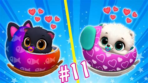 FLOOF MY PET HOUSE 😺 Adorable Pets Play In the House! 🐶 TutoTOONS Game for Kids #11 - YouTube