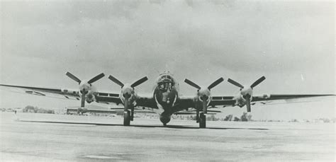 The sole Boeing XB-38 prototype that married the B-17E airframe with four liquid-cooled Allison ...