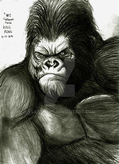 King Kong Drawing at GetDrawings | Free download