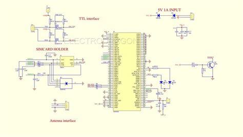 Diode problem in SIM800L module - Networking, Protocols, and Devices - Arduino Forum