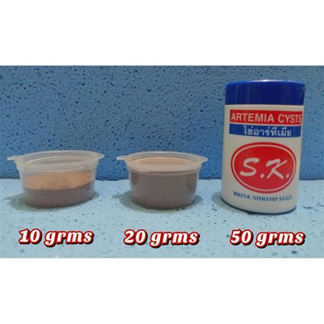 Baby brine shrimp eggs 50grams | Shopee Philippines