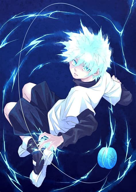 Is Killua stronger than Kurapika, and if so, what's the evidence, killua godspeed HD phone ...