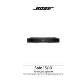 Free Bose Solo 15 TV v2 Owner's Guide PDF | Manualsnet