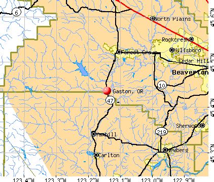 Gaston, Oregon (OR 97119) profile: population, maps, real estate, averages, homes, statistics ...