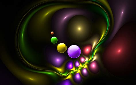 Colorful Bubbles Wallpaper - EnWallpaper