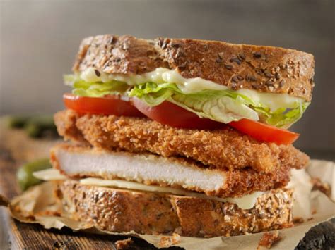 Chicken Cutlet Sandwich Stock Photos, Pictures & Royalty-Free Images ...