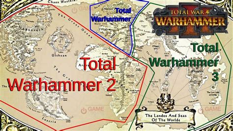 Total War Warhammer 3 - Main Campaign Map Size Speculation - YouTube