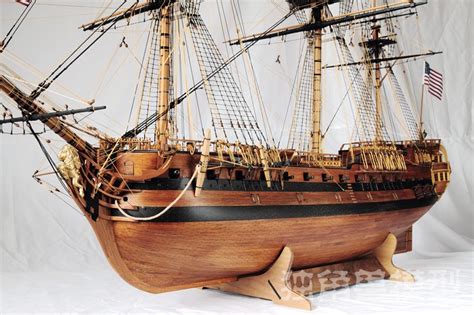 New arrive Scale 1/48 USS Bonhomme Richard Luxury Ship wooden model ...