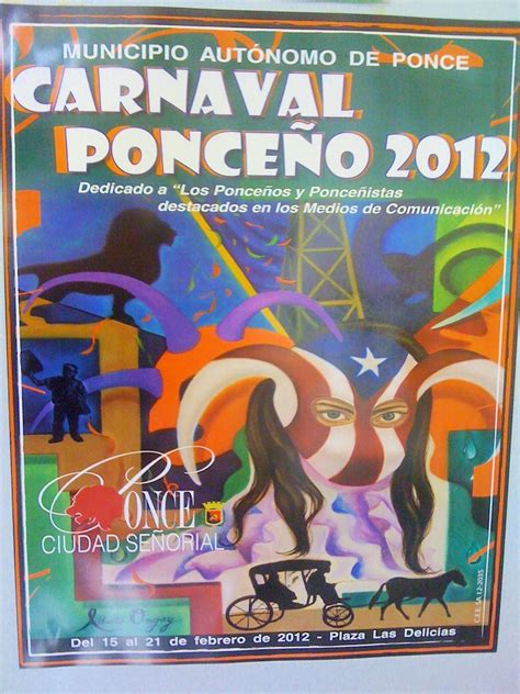 Carnaval 2012! Ponce, PR | Los medios de comunicacion, Ciudades, Municipio