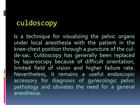 PPT - Endoscopy in gynecology PowerPoint Presentation, free download - ID:9152644