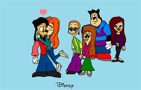 Disney Max x Roxanne and Powerline and College Couples - A Goofy Movie Fan Art (42965605 ...