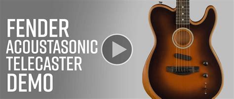 Fender Acoustasonic Telecaster: Demo Video - Sam Ash Spotlight