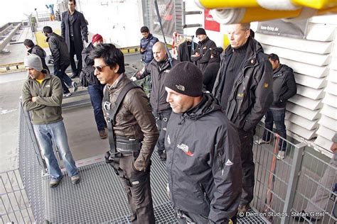 Shah Rukh Khan - The King Khan On The Set Of Don 2 Movies In Berlin ...