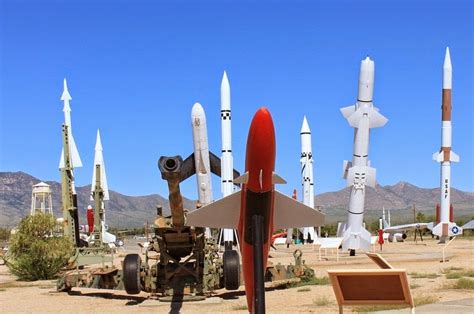 A Missile Park at White Sands Missile Range Museum | Amusing Planet