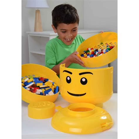 Lego storage head large boy - £11.89 @ Amazon - HotUKDeals