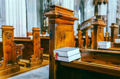 Books In A Church Stock Photo - Download Image Now - iStock