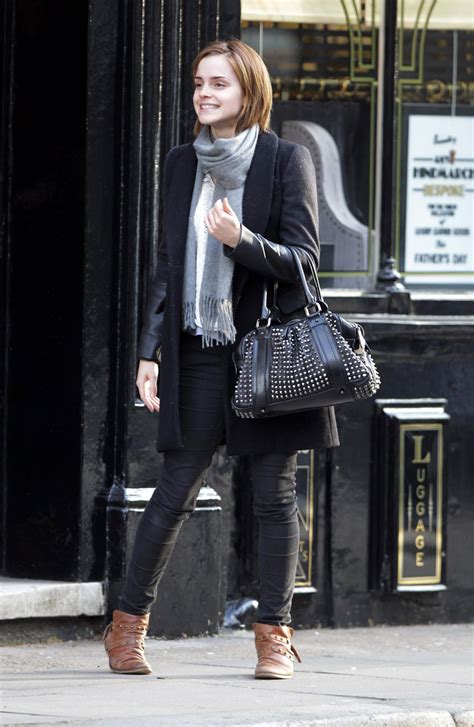 EMMA WATSON Out and About in London – HawtCelebs