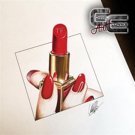 Lipstick Drawing at GetDrawings | Free download