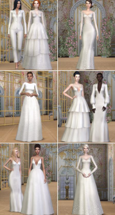 Ultimate List of Sims 4 Wedding Dress CC (Perfect for Your Sim's Dream ...