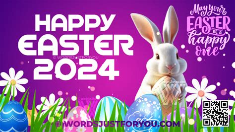 Happy Easter 2024 GIF » WordsJustforYou.com - Original Creative Animated GIFs