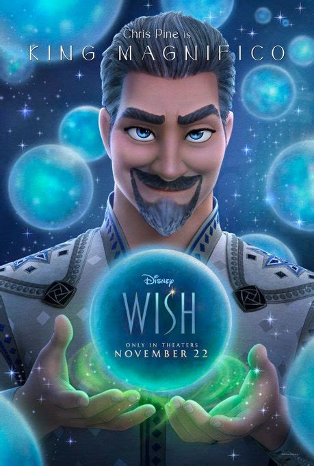 ‘Wish’ Character Posters for Asha & King Magnifico Released - Disney by ...