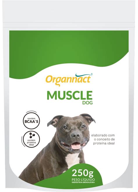 Suplemento Muscle Dog Sache 250g Organnact 250 g Cachorro - PET SHOP