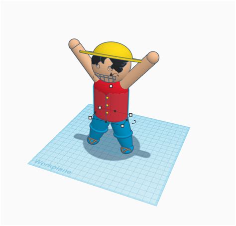 Monkey D. Luffy from One Piece, my style by ladesso | Download free STL model | Printables.com