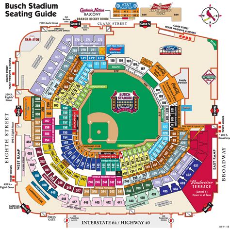 Busch Stadium Seating Chart, Views and Reviews | St. Louis Cardinals