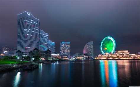 Yokohama at Night Wallpapers - Top Free Yokohama at Night Backgrounds ...