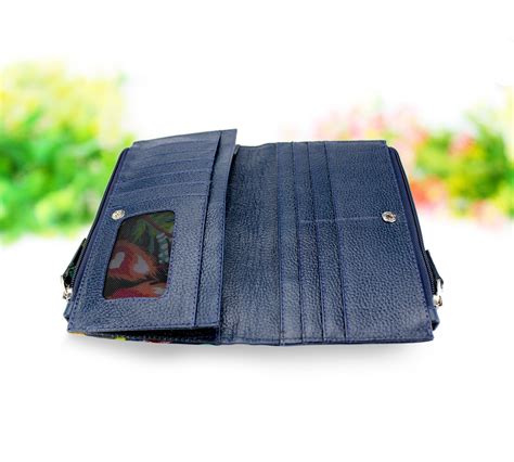 Wallets Women Double Zipper Coin Pocket Leather Large Capacity - Etsy