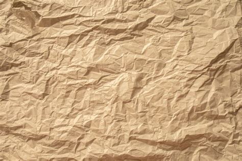 Brown Crumpled Paper Close Up Texture | Brown paper textures, Crumpled paper, Crumpled paper ...