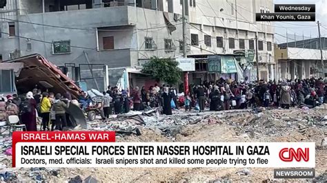 Israeli special forces enter Nasser hospital in Gaza | CNN