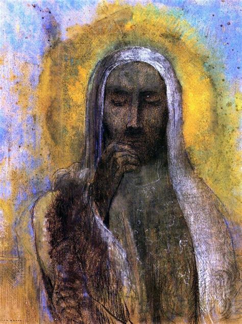 Christ in Silence by Odilon Redon - Hand Painted Oil Painting | Odilon ...