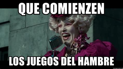 que comienzen los juegos del hambre - Effie Trinket Reaping Hunger Games | Meme Generator