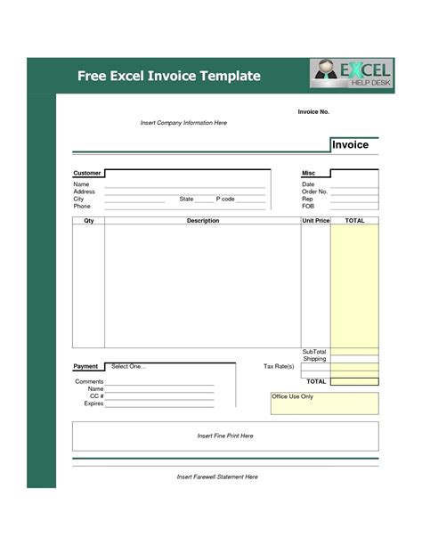 Libreoffice Invoice Template | Invoice Template Ideas