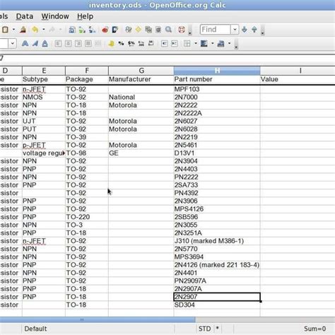 Parts Inventory Spreadsheet Spreadsheet Downloa parts inventory ...