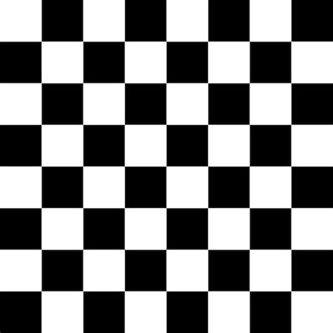 Premium Vector | Checkerboard Chess Board Template Seamless Print Checkered Pattern