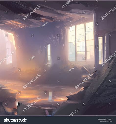 Sci Fi Room Concept Art Idea Stock Illustration 2221191607 | Shutterstock