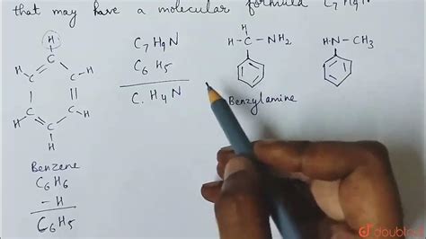 What is the number of benzenoid compounds that may have a molecular formula C_(7)H_(9)N | CLASS ...