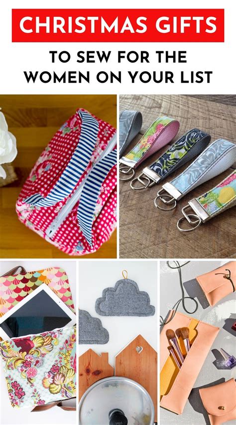 20+ Christmas Gift Ideas To Sew for Everyone on Your List | Diy sewing ...