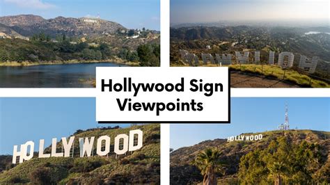 How to see the Hollywood Sign: 10 Great Viewpoints - YouTube