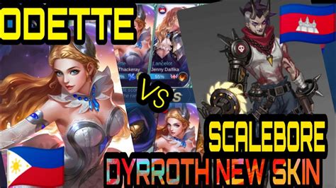 DYRROTH NEW SKIN - SCALEBORE TOP 1 FIGHTER HERO IN MOBILE LEGENDS - YouTube