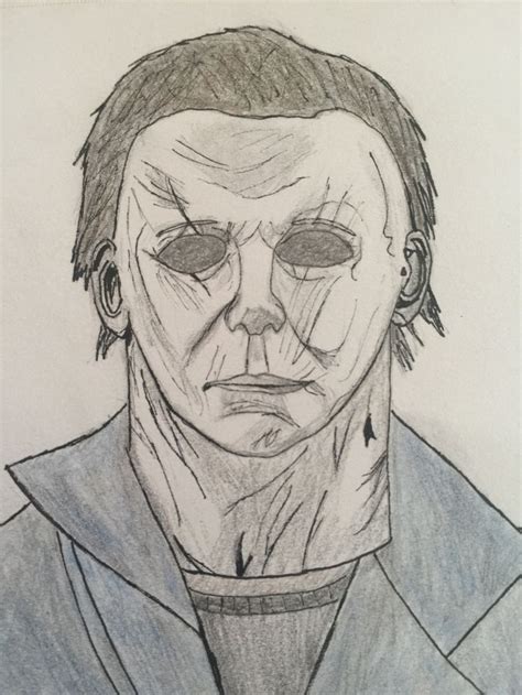 a drawing of a man with an evil look on his face